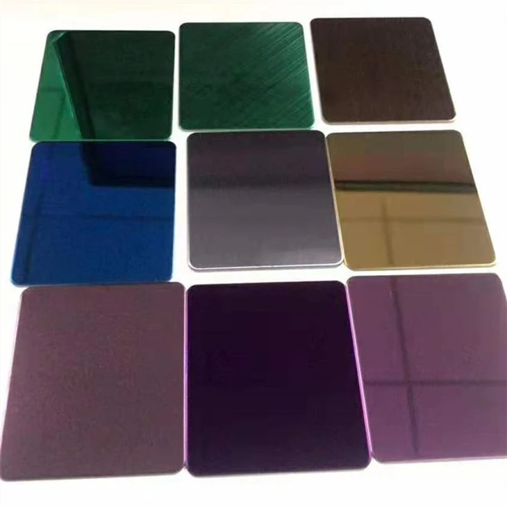 Mirror Colored Stainless Steel Sheet
